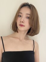 ジルブラン(JIL BLAN)&nbsp;表参道ボブ白髪ぼかしハイライトショートボブカット30代40代