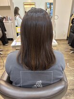 アルターリール(aL ter Rire)&nbsp;黒髪/ボブルフ/ネビージュ/小顔/ワンレン