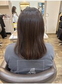黒髪/ボブルフ/ネビージュ/小顔/ワンレン