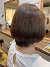 ヘアーサロンプレジール ショートボブ