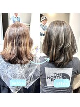 ピエタス ヘアーアンドスパ(PIETAS Hair&Spa) お客さま　before after