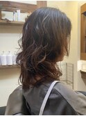 ニュアンスパーマ/ミディアムパーマ/20代/30代/40代