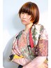 外国人風☆ デザインカラー＋オッジィオットトリートメント　￥14850～