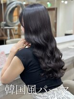 アミー 銀座(Ammy)&nbsp;これ韓国風パーマです！#韓国風パーマ#コテ巻き風パーマ#パーマ