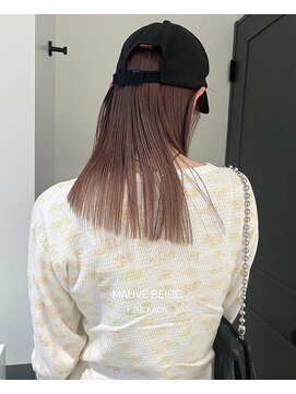 ロールアップスリーブス(ROLL UP SLEEVES) mouve beige
