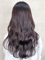 ルノン(LUNON)&nbsp;ホワイトグレージュミニウルフチェリーブラウンデジタルパーマ