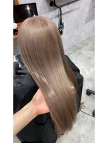 シールドヘアー 沖縄 新都心(C'LD Hair)&nbsp;ミルクティカラー/那覇美容室/おもろまち美容室