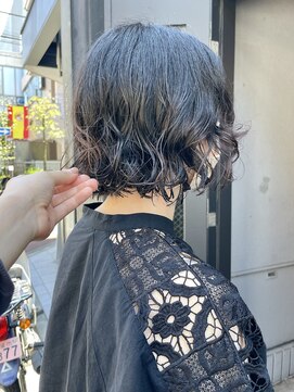 コフィー バイ メルト 吉祥寺(cofy by melt) 山本/ボブパーマレイヤーカットニュアンス切りっぱなし吉祥寺