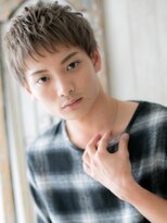 モッズヘア メン 新所沢店(mod's hair men)&nbsp;10代20代ハイトーンニュアンスパーマメンズショートc新所沢