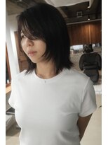 ハー(her)&nbsp;レイヤーボブ×グレージュ｜her 都立大学