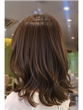 オリーブ 南森町店(Olive) 髪質改善カラー×ミディアム