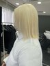 ブリーチリタッチのみ（2ｃｍ以内)￥9,000※シャンプー込み
