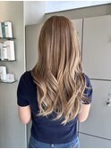 【EIGHT 豊崎】お客様スタイル_［ブロンドヘアー］