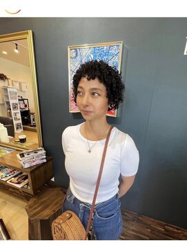 ライムキー(Lime Cay) ショートスパイラルパーマ