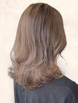 シャルマン 銀座(Charumante)&nbsp;冬の透明感◎黒髪オリーブグレー×クラゲヘアで小顔