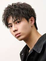 オーシャントーキョーオーバー 渋谷(OCEAN TOKYO OVER) メンズ波巻きツイスパニュアンススパイラルスパイキーショート