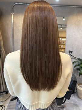 エメ 大宮(Aime) 艶ウォームブラウン × やわらかレイヤー】Aime大宮