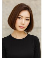 クラーロ フジノミヤ(Claro Fujinomiya)&nbsp;【大人上品】横顔も美しい、ツヤ感たっぷりの愛されボブ
