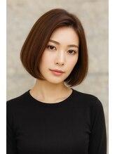 クラーロ フジノミヤ(Claro Fujinomiya) 【大人上品】横顔も美しい、ツヤ感たっぷりの愛されボブ