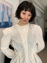 ペレ 原宿(PELE)&nbsp;ダブルカラー/ケアブリーチ/羽エクステ/原宿