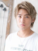 モッズヘアメン 札幌月寒店(mod's hair men)&nbsp;ハイトーンカラー学生ニュアンスパーマメンズカットq札幌月寒