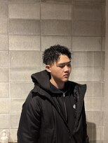 ワンワンオー バーバーショップ コンチネンタル(@110 BARBER SHOP continental)&nbsp;ツイストスパイラルパーマ