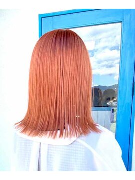 ヘアーメイク コラソン(hair make corazon) 似合わせカットメルティカラー着物フェミニンロング
