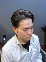 ビーダンディー(Bee dandy) 就活バッサリカット ビジネスツーブロックショート オールバック