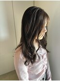 ミルクティーブラウン×ロング