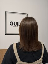 ギルド 東久留米店(GUILD) ミディアムストレートで叶える艶髪