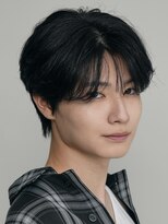 バイフィフス 原宿/表参道(by fifth)&nbsp;フェザーパーマニュアンスパーマセンターパートメンズヘア