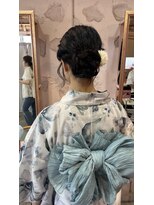 ミーネピンク 行徳(Miene Pink)&nbsp;ヘアアレンジ＊まとめ髪＊浴衣着付☆_Pink行徳駅 妙典駅 浦安駅