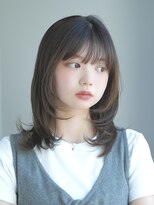 インセプション 銀座(INCEPTION) ミディアムレイヤー・ボブ/絶壁解消/20代/30代/長め