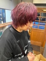 ウィーク 梅田(UiiC)&nbsp;◇ショートウルフ×白髪ぼかしピンク/uiicumeda白井舞美◇