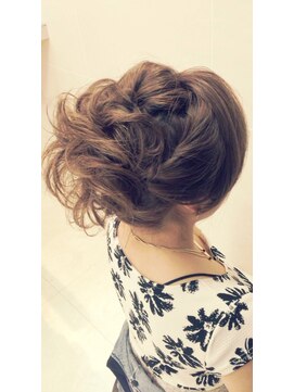 フレスカ ヘアーアンドメイク 笹塚店 ゆかたアップスタイル