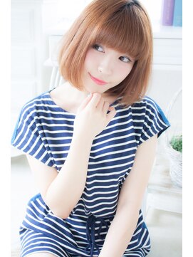 アンジュ ヘアー(Ange hair) アンジュヘアー　大人かわいい　ふんわりショートボブ