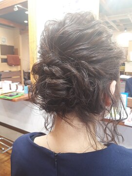 ヘアーフリーティー Hair freety パーティーアップ