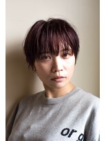 バショ(ba sho)&nbsp;ジェンダーレスショート　横顔美人　似合わせカット