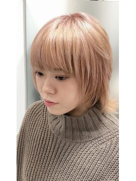 リア シェリム(Ria cherim) 【Ria目黒】ブリーチonカラーピンク