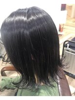 シエル 立川店(CIEL)&nbsp;【CIEL原田】切りっぱなしボブ×パープルガーネット