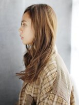 ウル 吉祥寺(ulu)&nbsp;かきあげバングのリバースカールスタイル