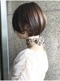 【morio 原宿】スカーフスタイル　ショート
