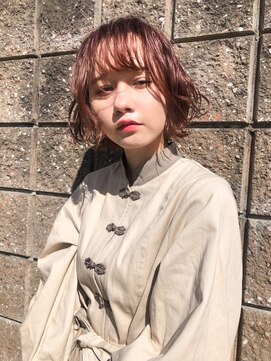 ミニム ヘアー(minim hair) 【minim×濱田】sweet pink bob