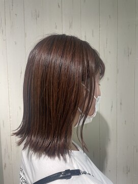 ラ ブランシュ 大宮(La Blanche) 20代30代40代前髪イヤリングカラーイメチェンラベンダーカラー