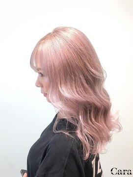 カーラ 北戸田店(Cara) ハイトーン/ダブルカラー/ケアブリーチ/韓国風/ピンクヘアー