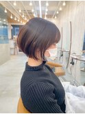 ペタンコ防止!ふんわり短すぎないショートボブ/横浜/ショート