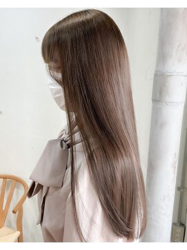 アリー 原宿 表参道(ALLY) [ALLY松村]ミルクティーベージュ