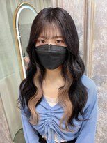 ガルボヘアー 名古屋栄店(garbo hair)&nbsp;#10代#20代#プルエクステ#インナー#ベージュ#韓国#名古屋