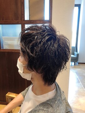 ブランシェ 高蔵寺店(BRANCHE) ★マッシュウルフのブラウンベージュ★【北川】