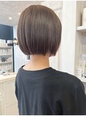 福山市美容室Caary人気 オシャレ可愛いミニボブヘア